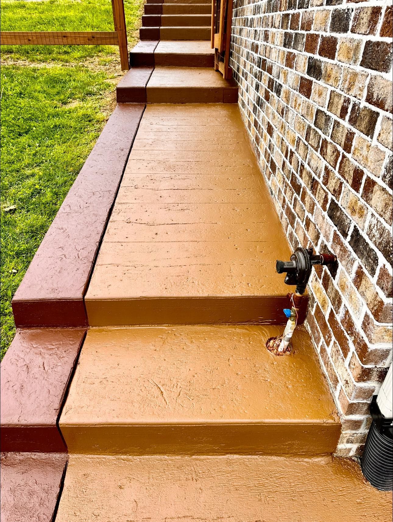 custom concrete stain and sealer