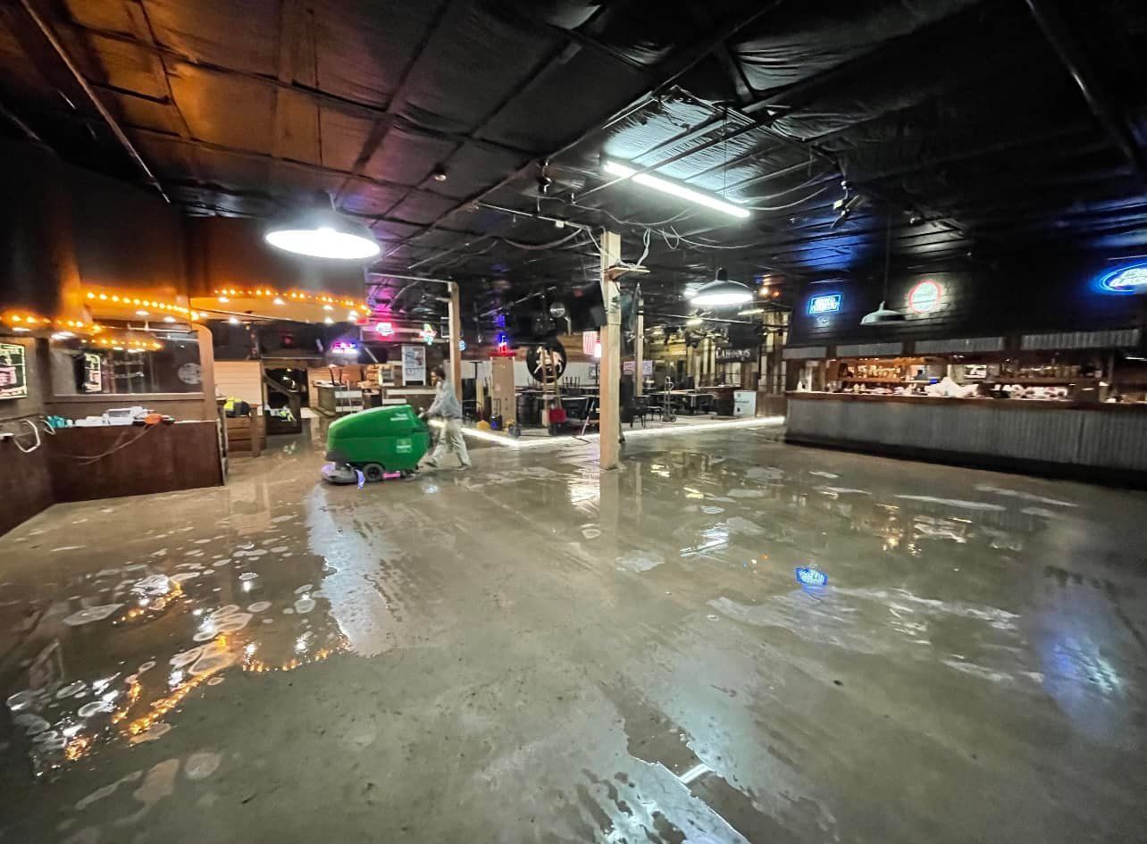 commercial concrete flooring