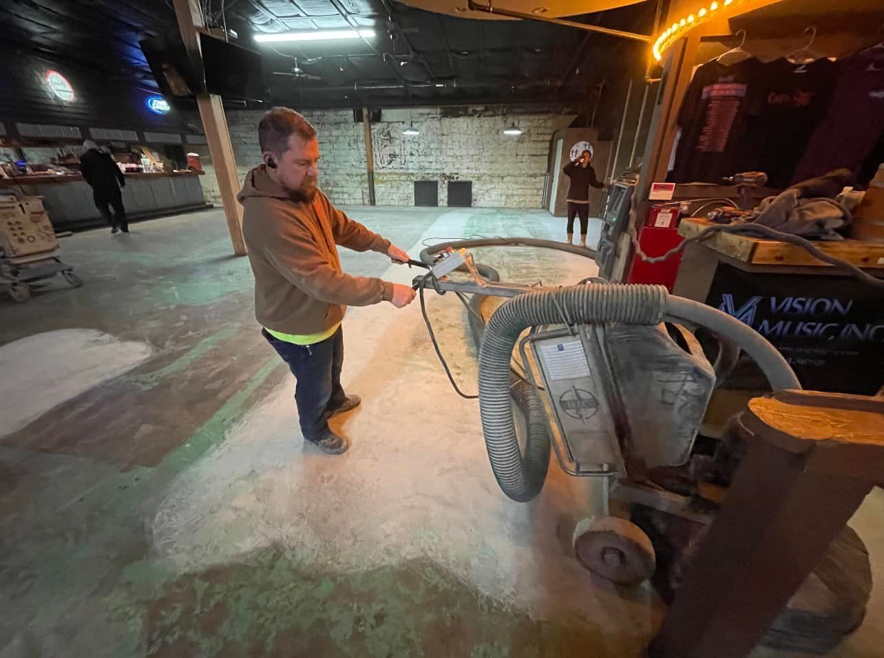 commercial concrete flooring