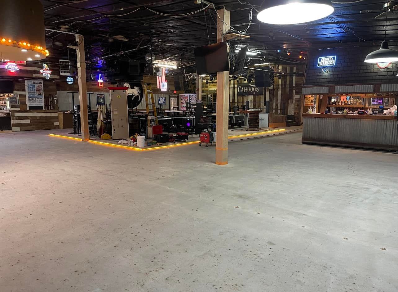 commercial concrete flooring