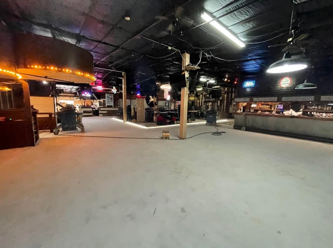commercial concrete flooring