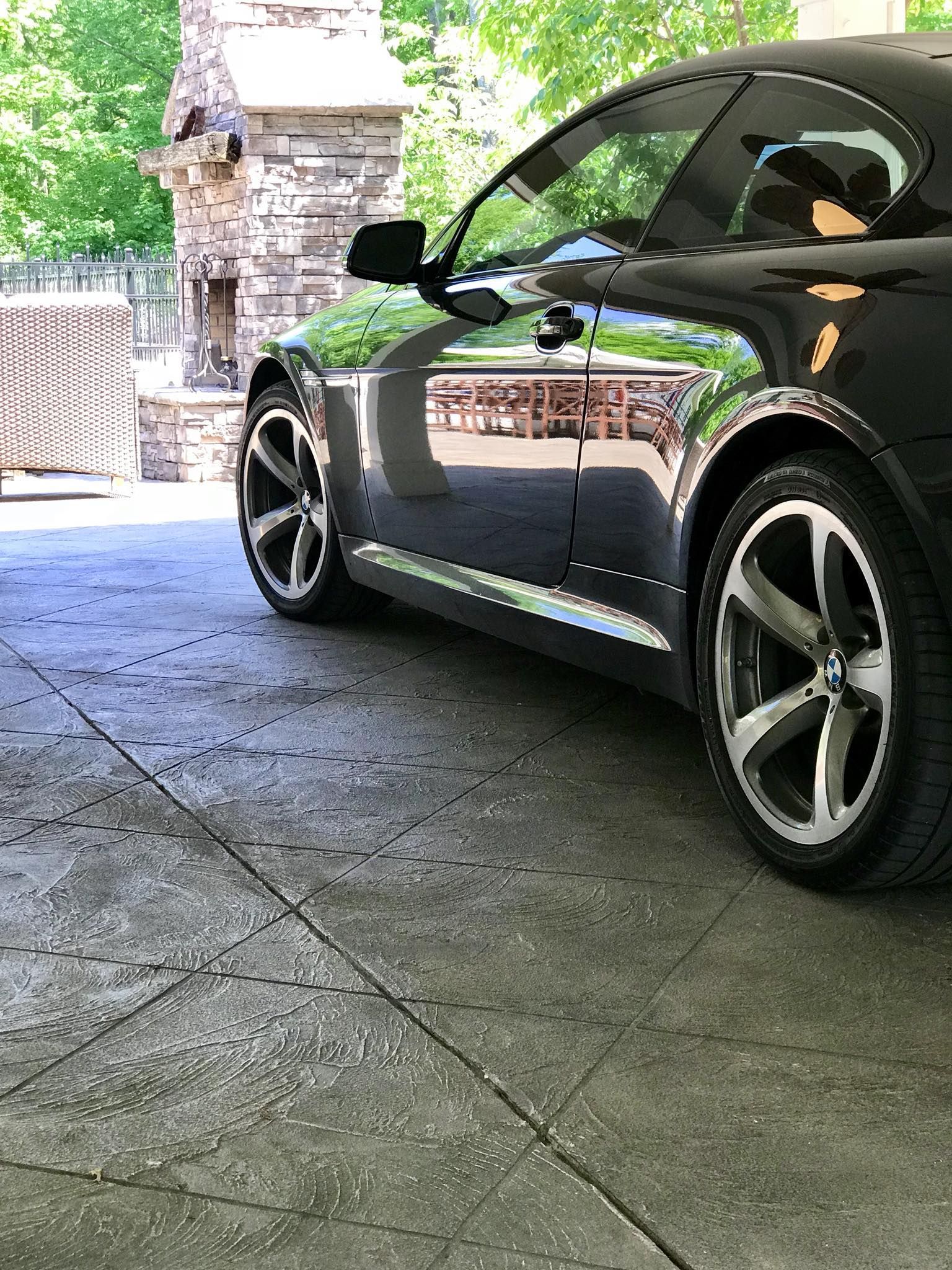 custom concrete driveway middle tn
