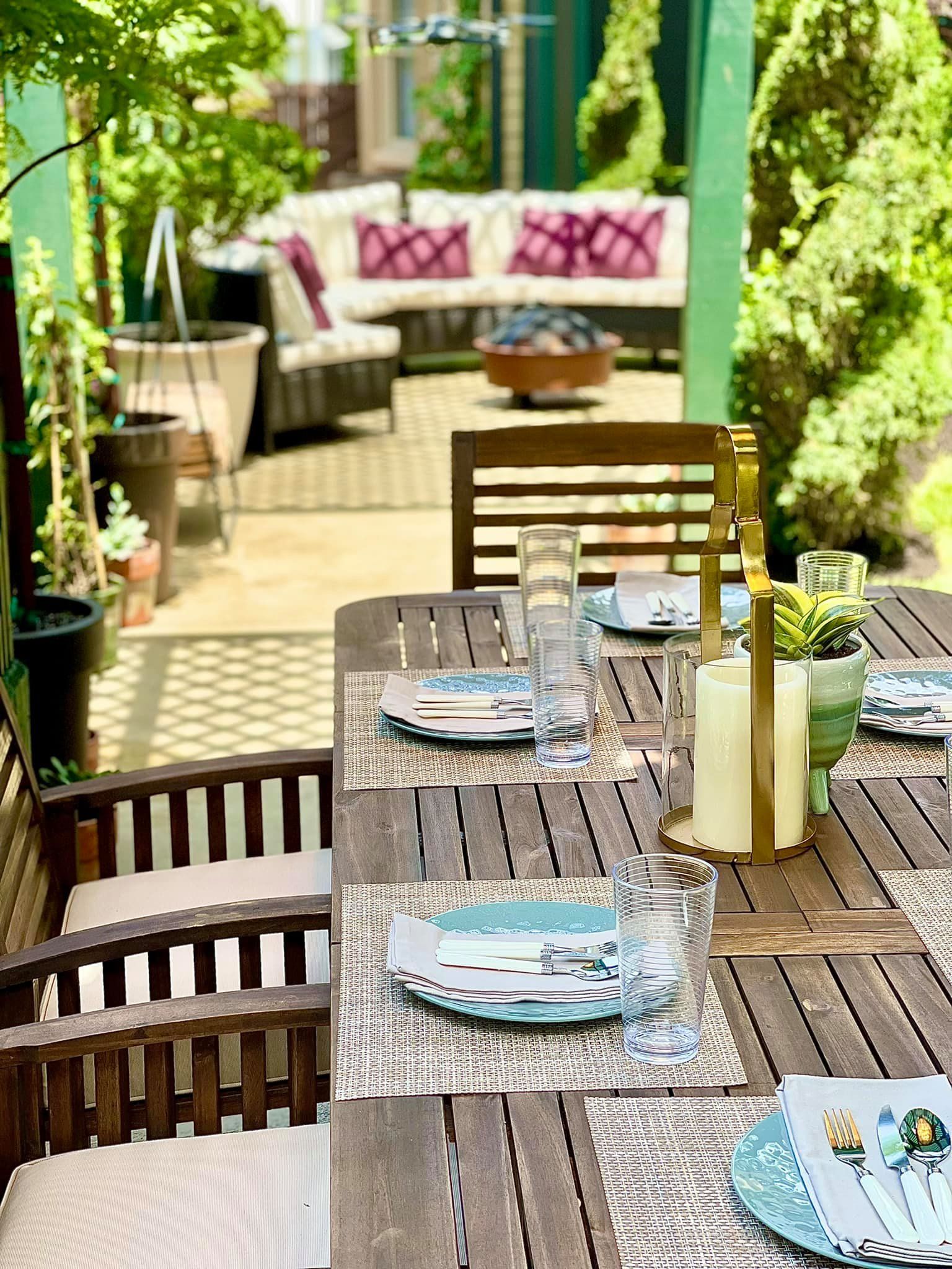 custom concrete patio