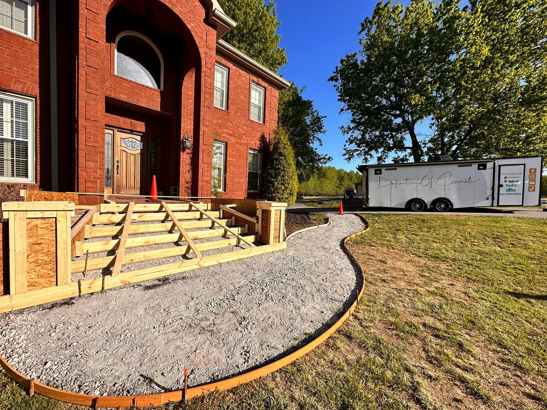 custom concrete porch nashville tn