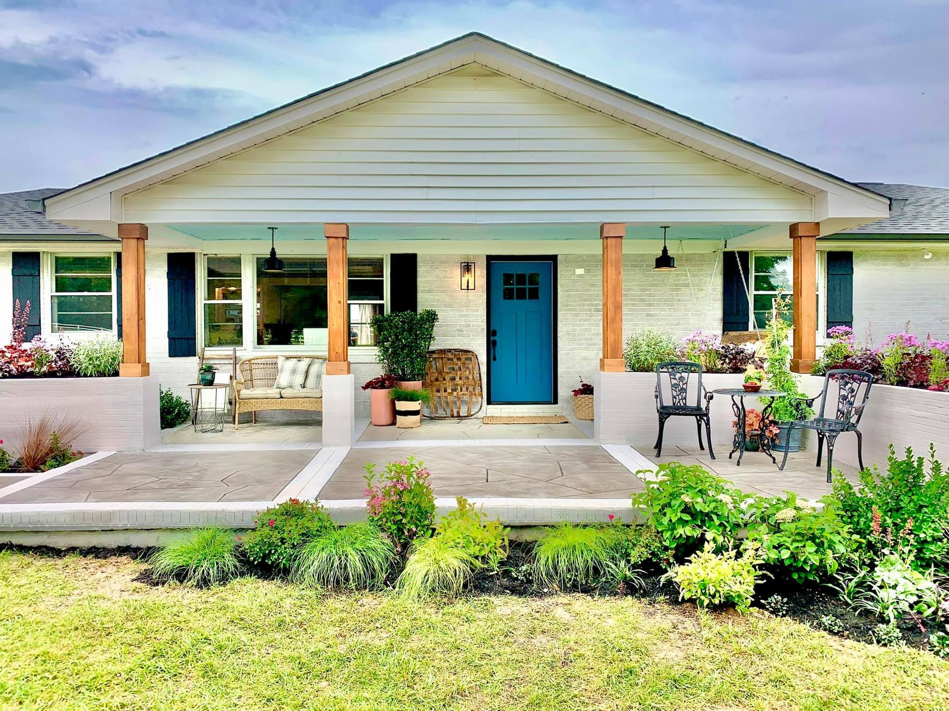 custom concrete porch nashville tn