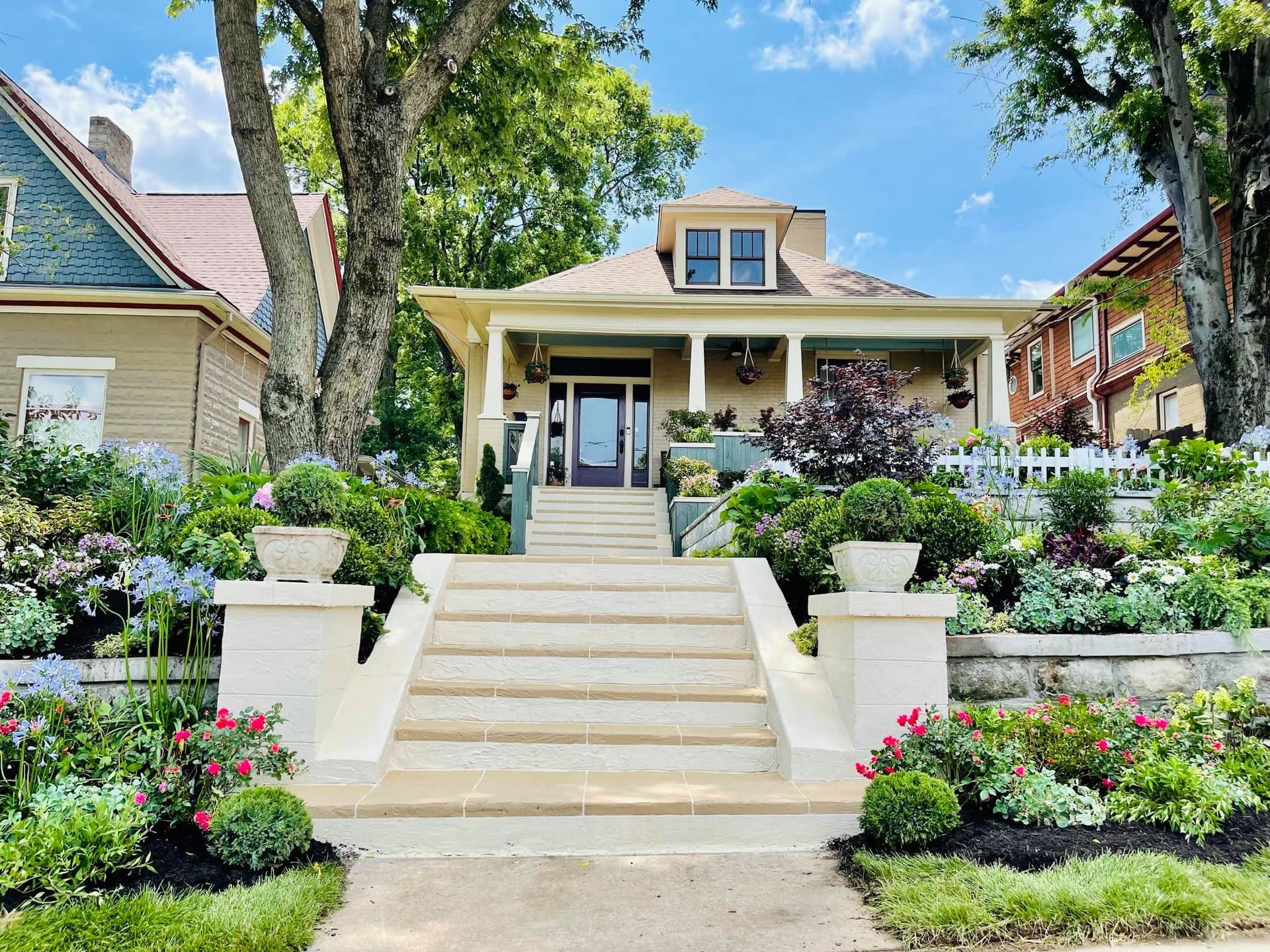 custom concrete porch nashville tn