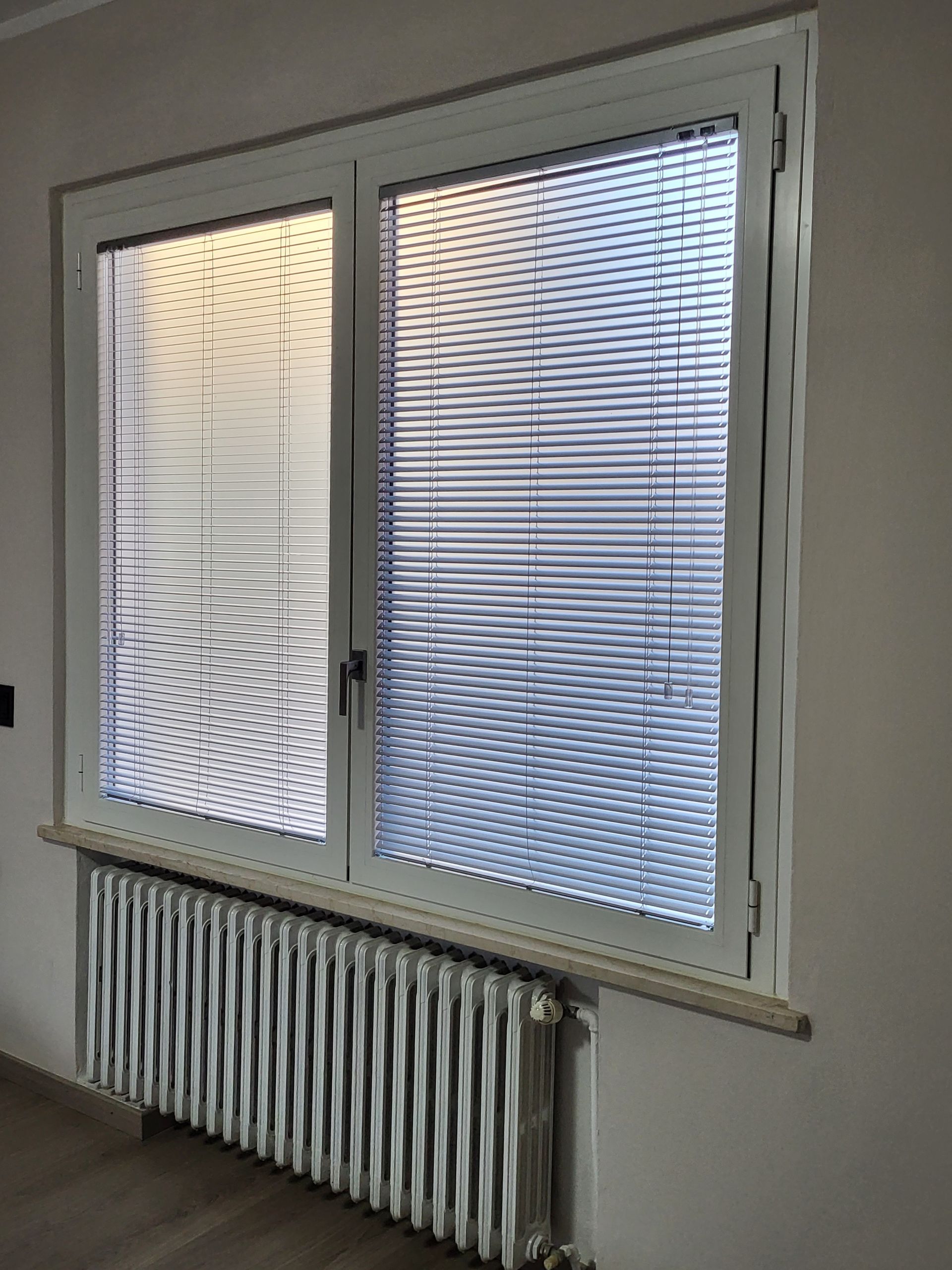 finestre in pvc verde