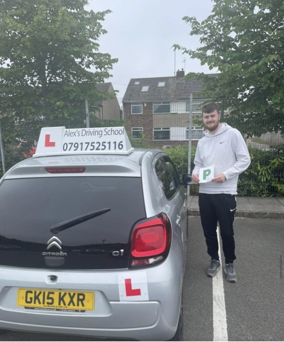 A massive congratulations to Joseph on passing his test at Kingswood today. Happy driving.