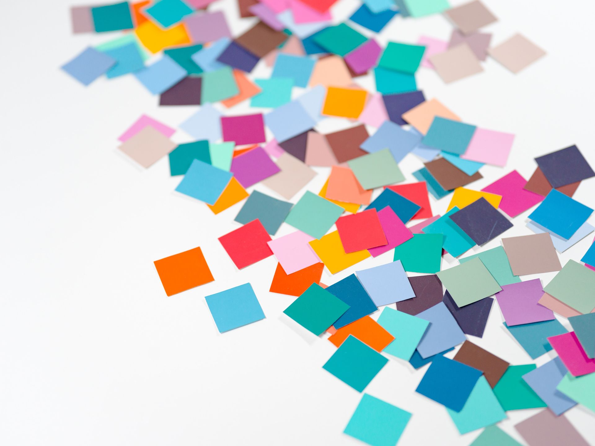 Bild mit bunten Post-its