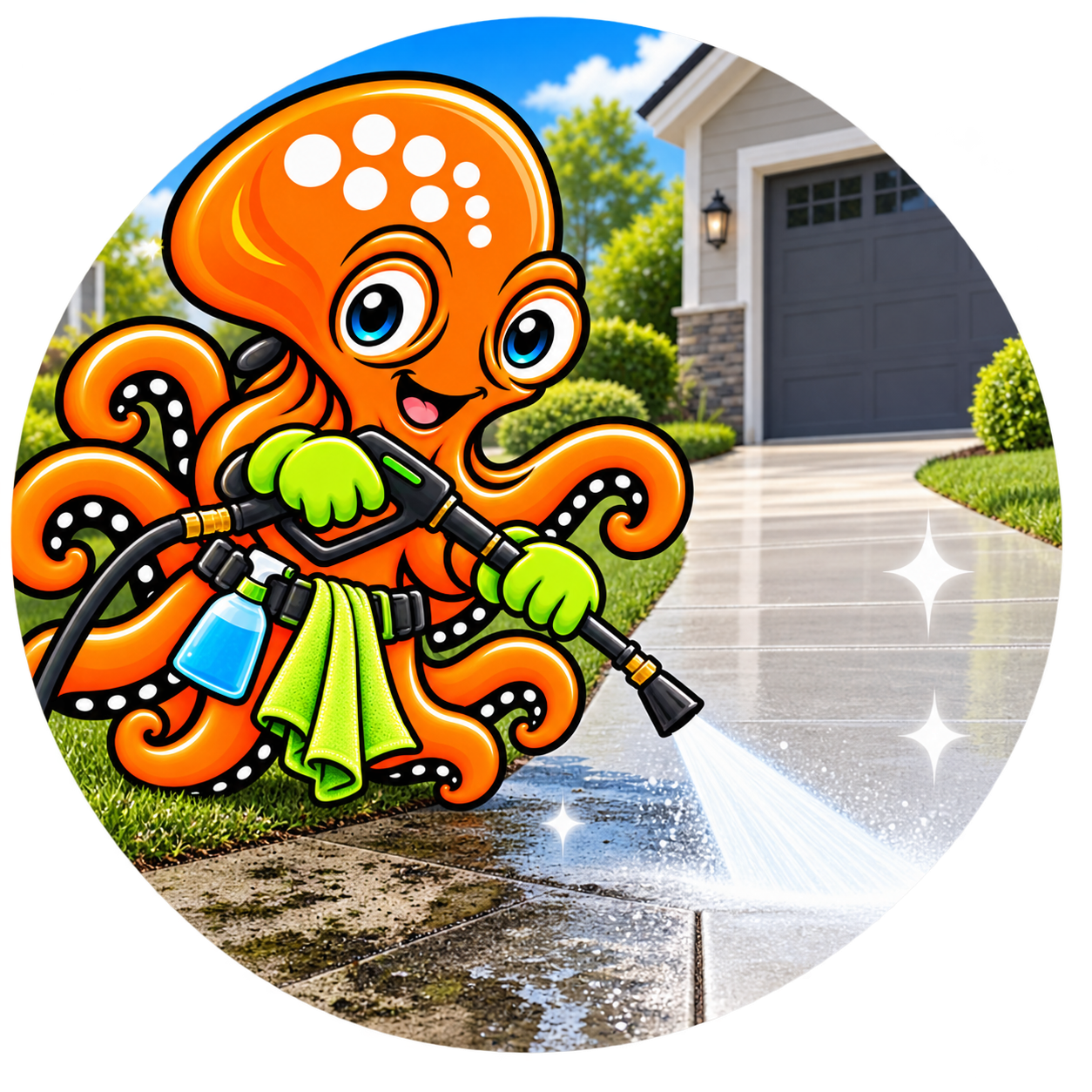 Driveway & Walkway Cleaning