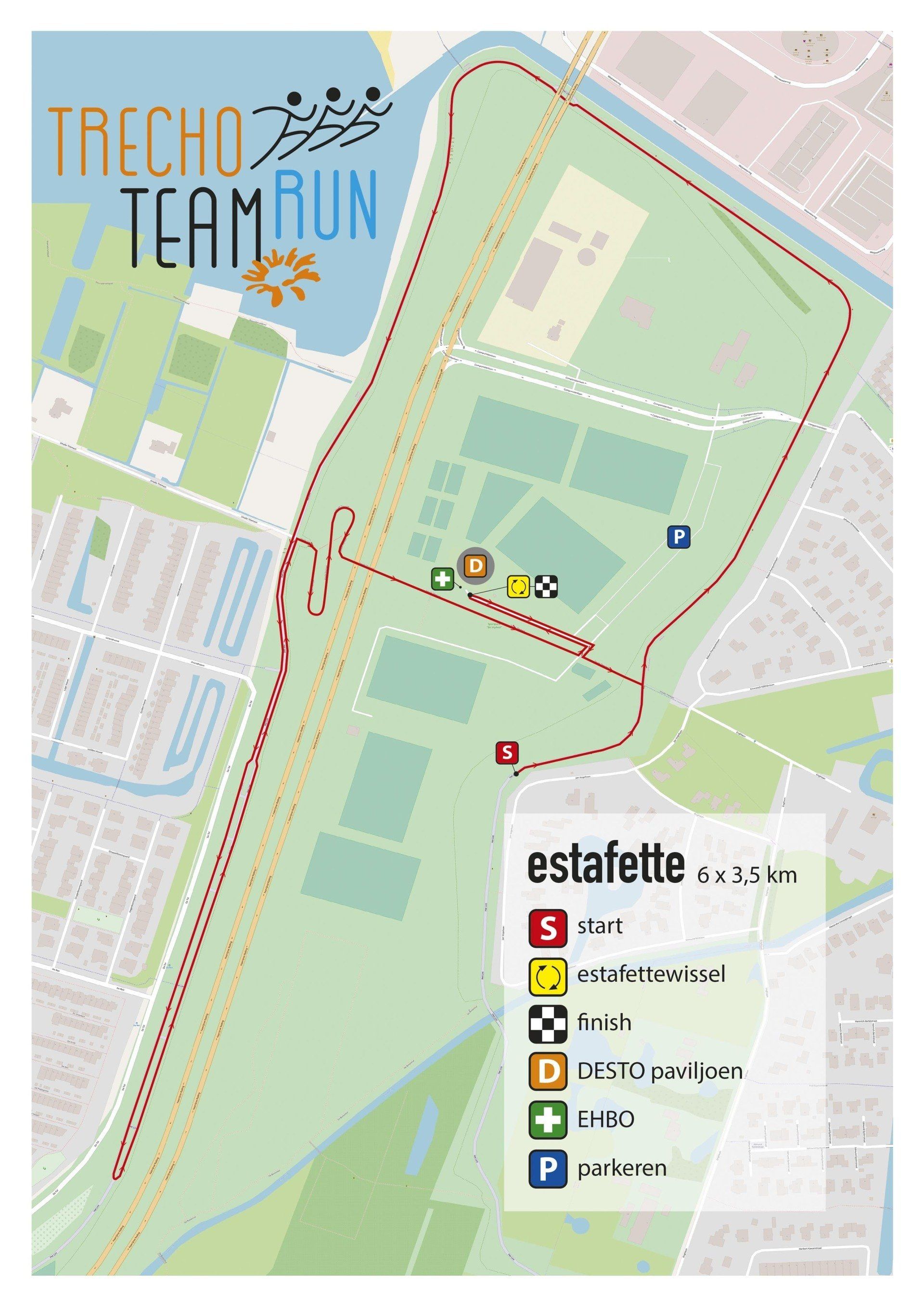 Parcours TrechoTEAMRun