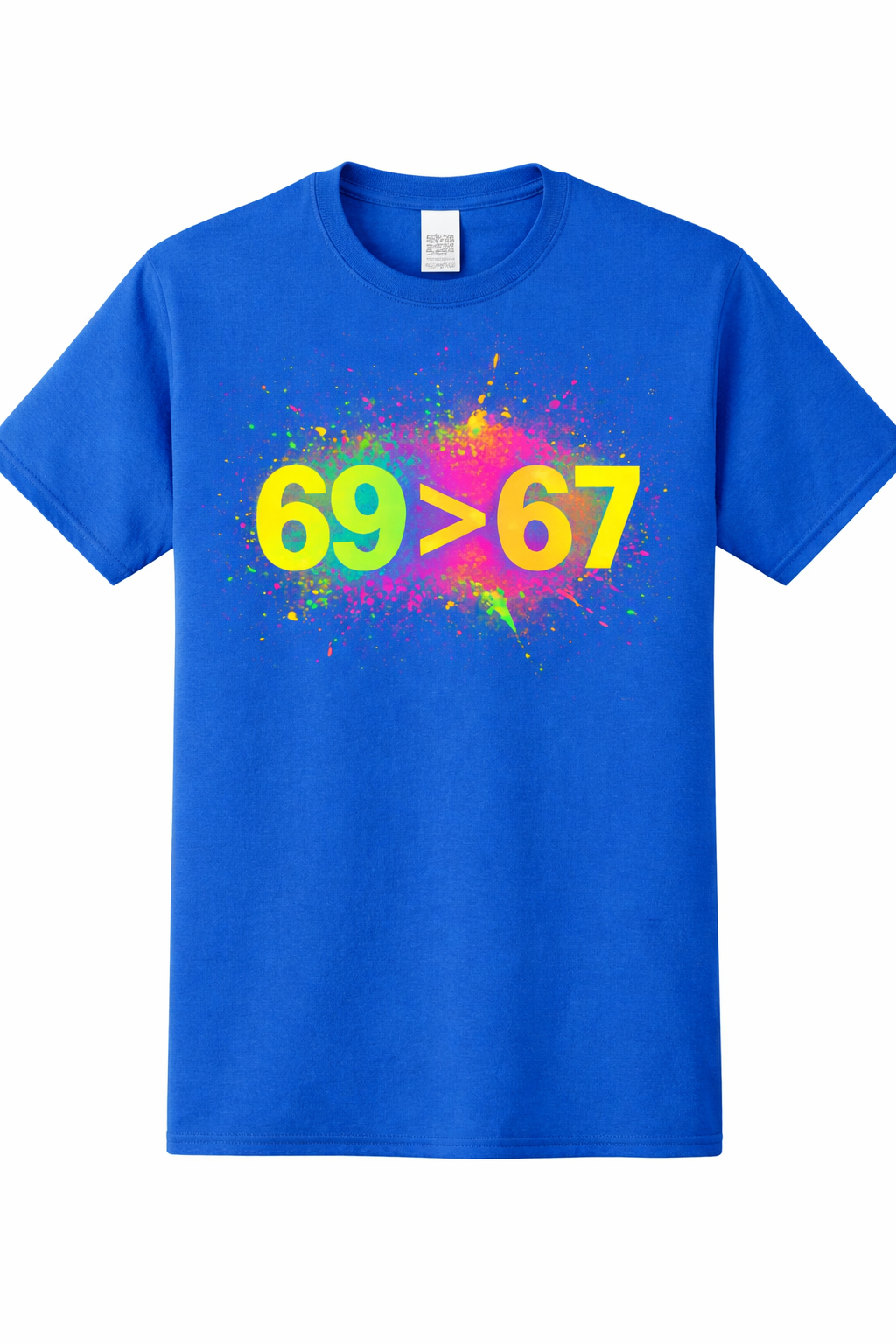 69 > 6 7 Neon