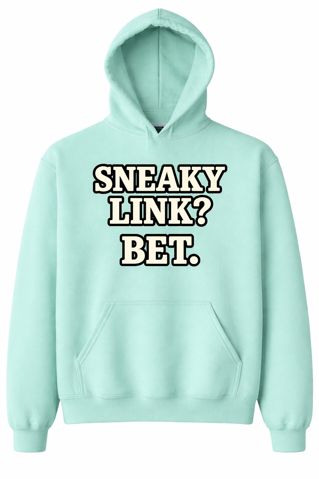 Sneaky Link with cream ink and border
