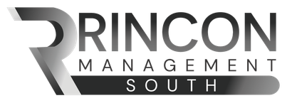 Rincon Management South logo in black and gray on a white background