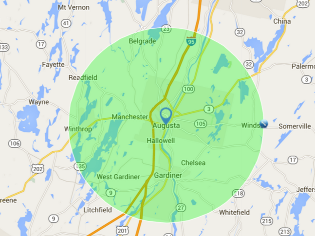 Service and Deliver for Augusta, Sidney, Hallowell, Chelsea, Farmingdale, Gardiner, Randolph, Pittston, and Surrounding Areas