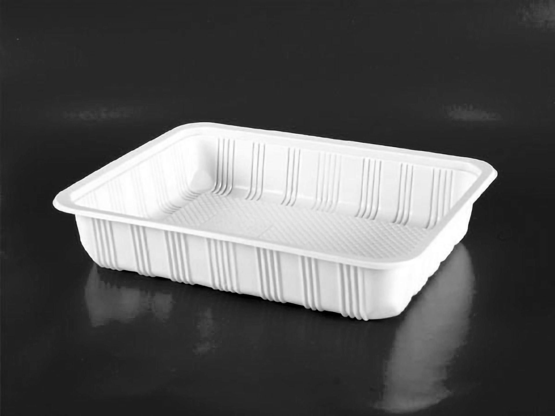 興化成包裝實業｜微波冷凍食品4cm封口盒｜PP環保材質｜耐熱耐冷｜通過FDA & SGS檢測