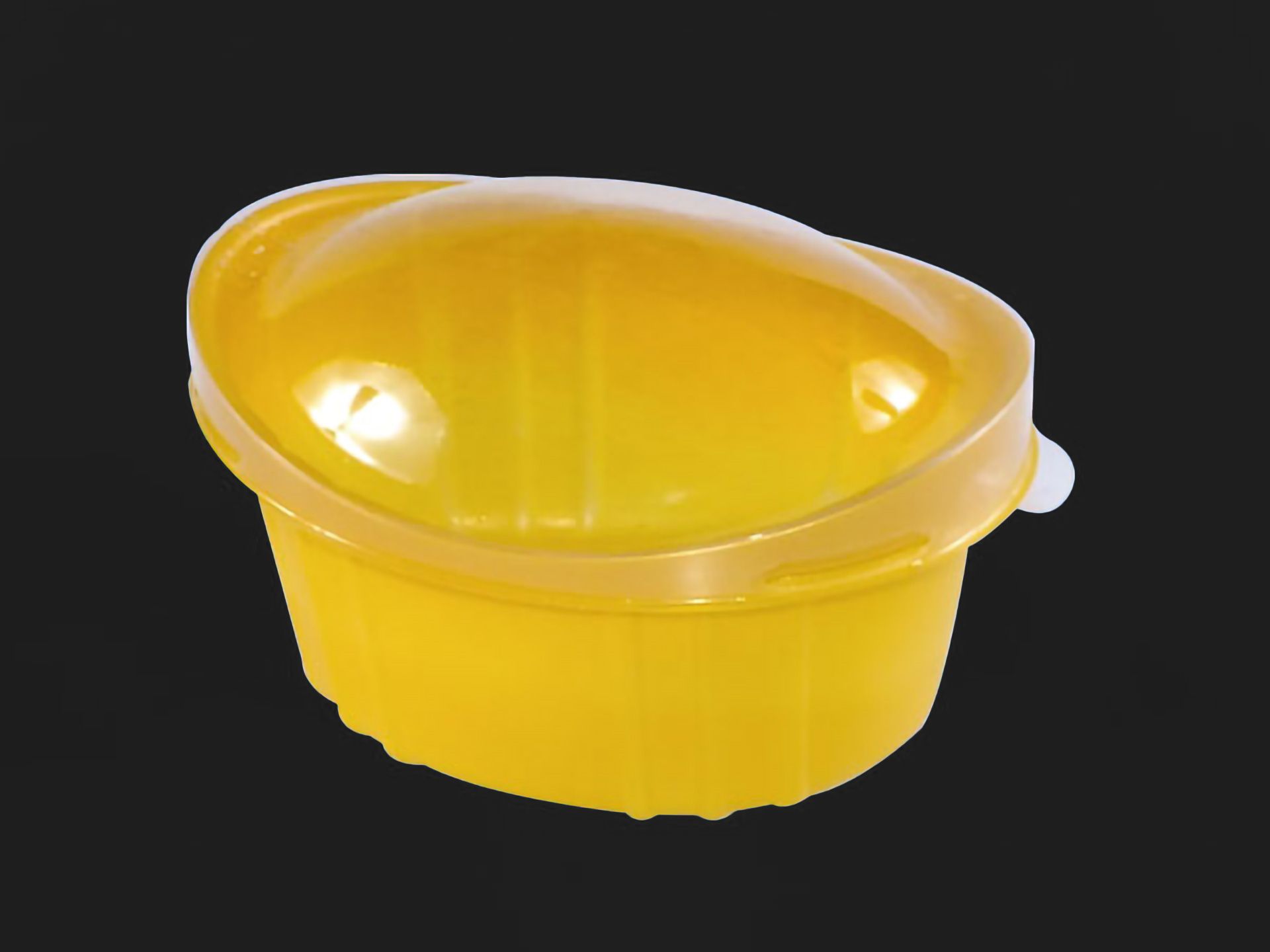 120ml元寶杯 - 小｜招財金色設計｜環保食品容器｜興化成包裝實業