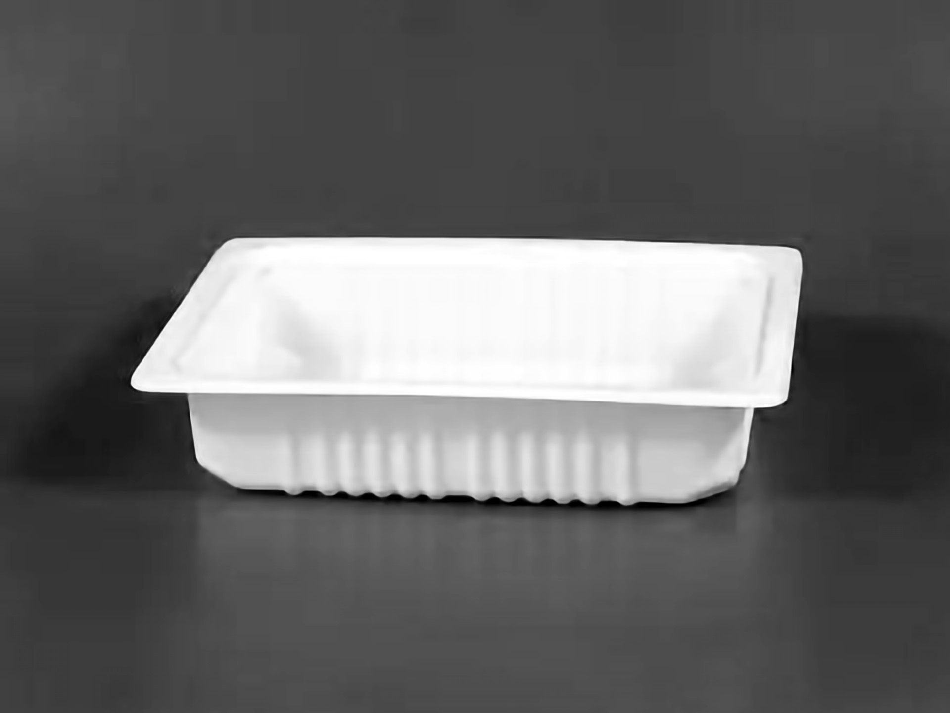 PP微波冷凍食品塑膠2200g豆腐封口盒
