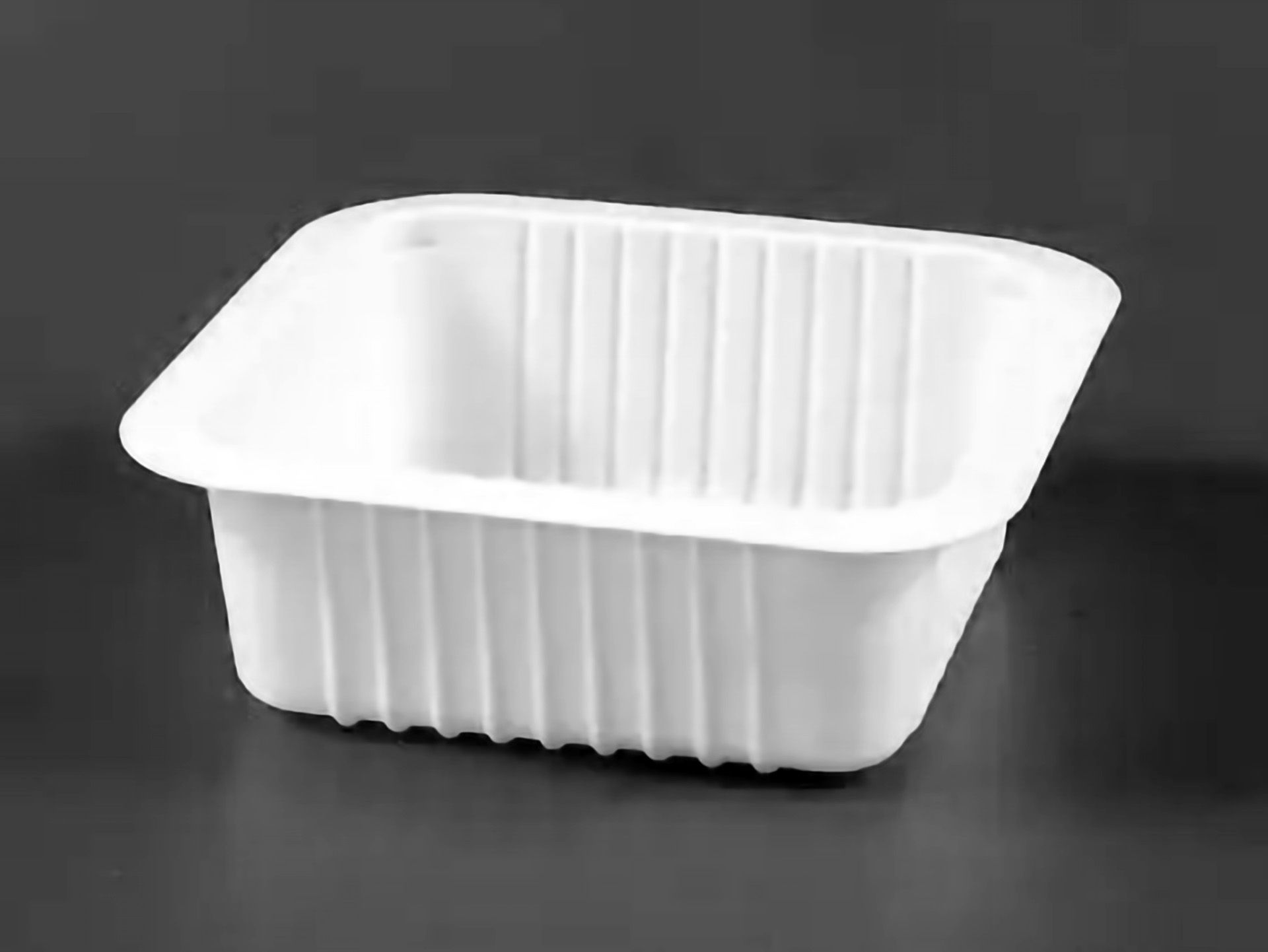 PP微波冷凍食品塑膠510g豆腐封口盒