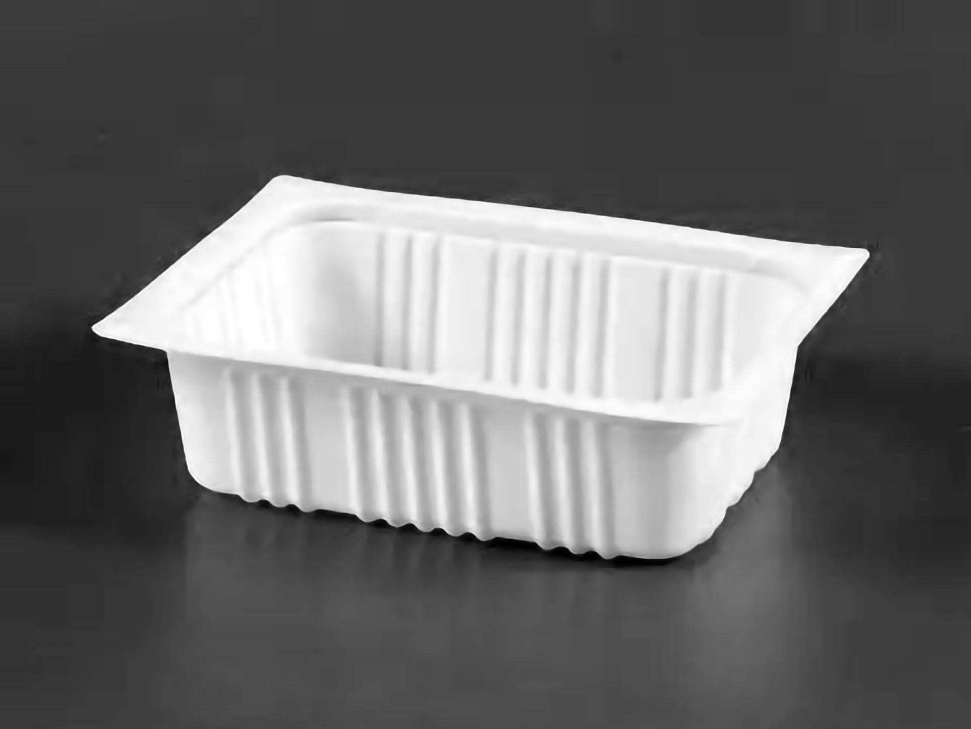 PP微波冷凍食品塑膠680g豆腐封口盒