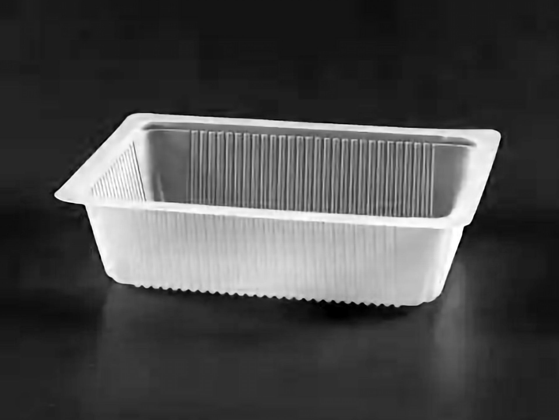 PP微波冷凍食品塑膠930g豆腐封口盒