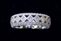 Pattern Diamond Ring | Rochester, NY | Jewelry Clinic