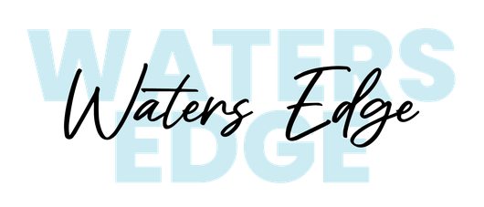 logo of Waters Edge accommodation graphic