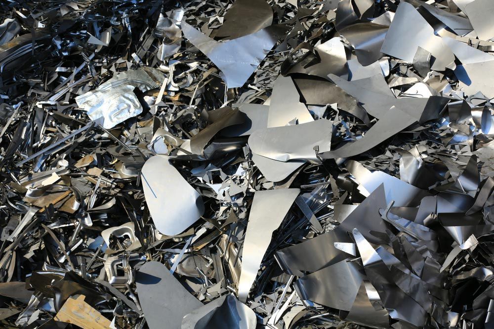 Collection of stainless scrap materials for recycling — Professional Scrap Metal Recycling in Berrimah, NT