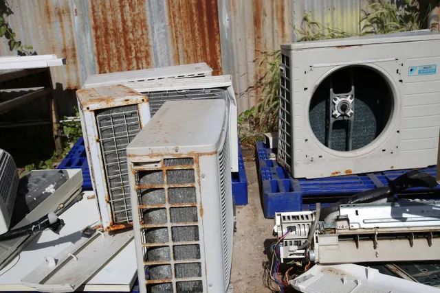 Recycling Air Conditioning Units - Sustainable Disposal and Reuse — Professional Air Conditioner Recycling in Woolner, NT