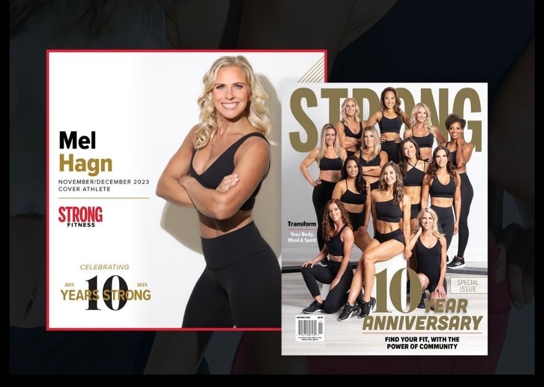 Mel Duettchen, Strong Fitness Magazine cover