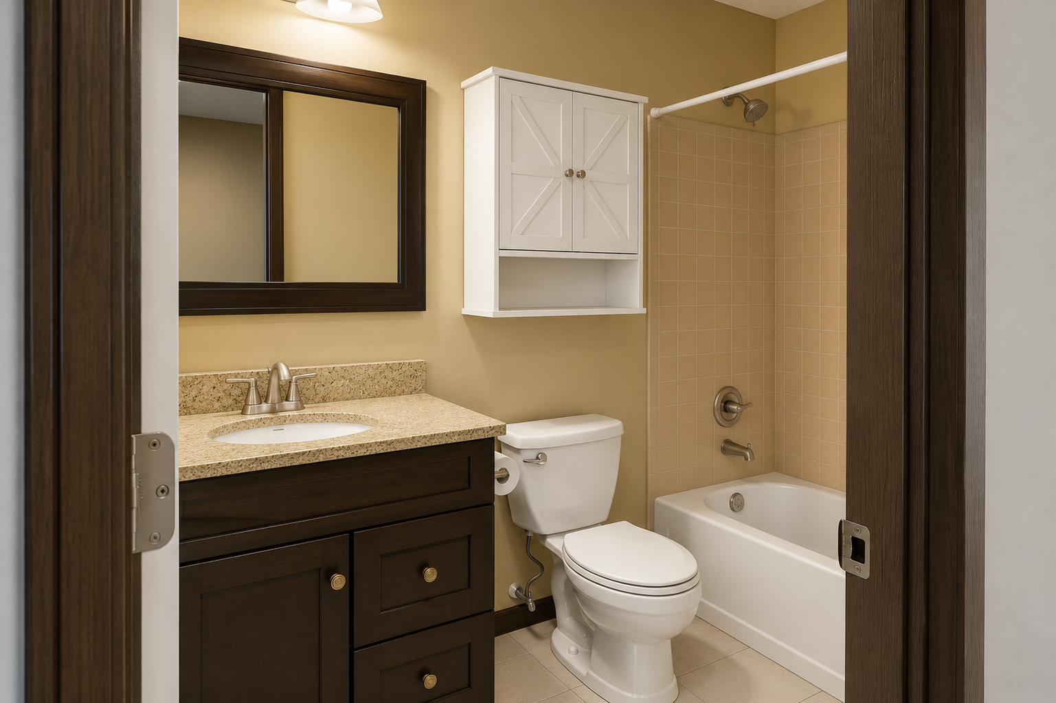 GUEST BATHROOM BEFORE REMODEL | O'FALLON MO | JUST BATHROOMS 636