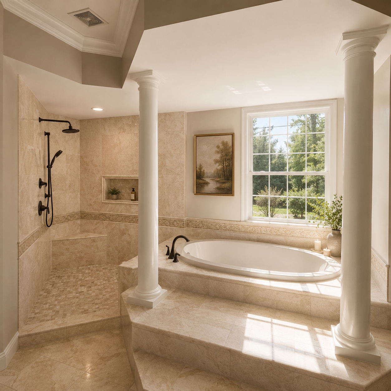 CLASSIC AND TIMELESS MASTER BATHROOM REMODEL| LAKE ST LOUIS, MO | JUST BATHROOMS 636 CLASSIC AND TIMELESS MASTER BATHROOM REMODEL| LAKE ST LOUIS, MO | JUST BATHROOMS 636