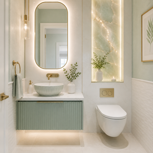 HALF BATHROOM REMODEL | ST CHARLES MO | JUST BATHROOMS 636