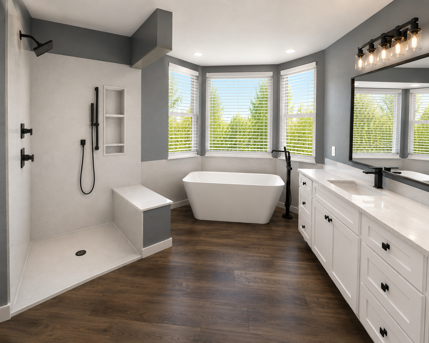 MASTER BATHROOM REMODEL| SPA INSPIRED SOAKING TUB WITH CURBLESS SHOWER | DARDENNE PRAIRIE MO | JUST BATHROOMS 636 MASTER BATHROOM REMODEL| SPA INSPIRED SOAKING TUB WITH CURBLESS SHOWER | DARDENNE PRAIRIE MO | JUST BATHROOMS 636