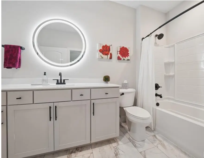 FULL WHITE GUEST BATHROOM REMODEL | COTTLEVILLE MO FULL WHITE GUEST BATHROOM REMODEL| COTTLEVILLE MO | JUST BATHROOMS 636