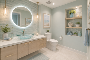HALF BATHROOM REMODEL | LAKE ST. LOUIS, MO | JUST BATHROOMS 636