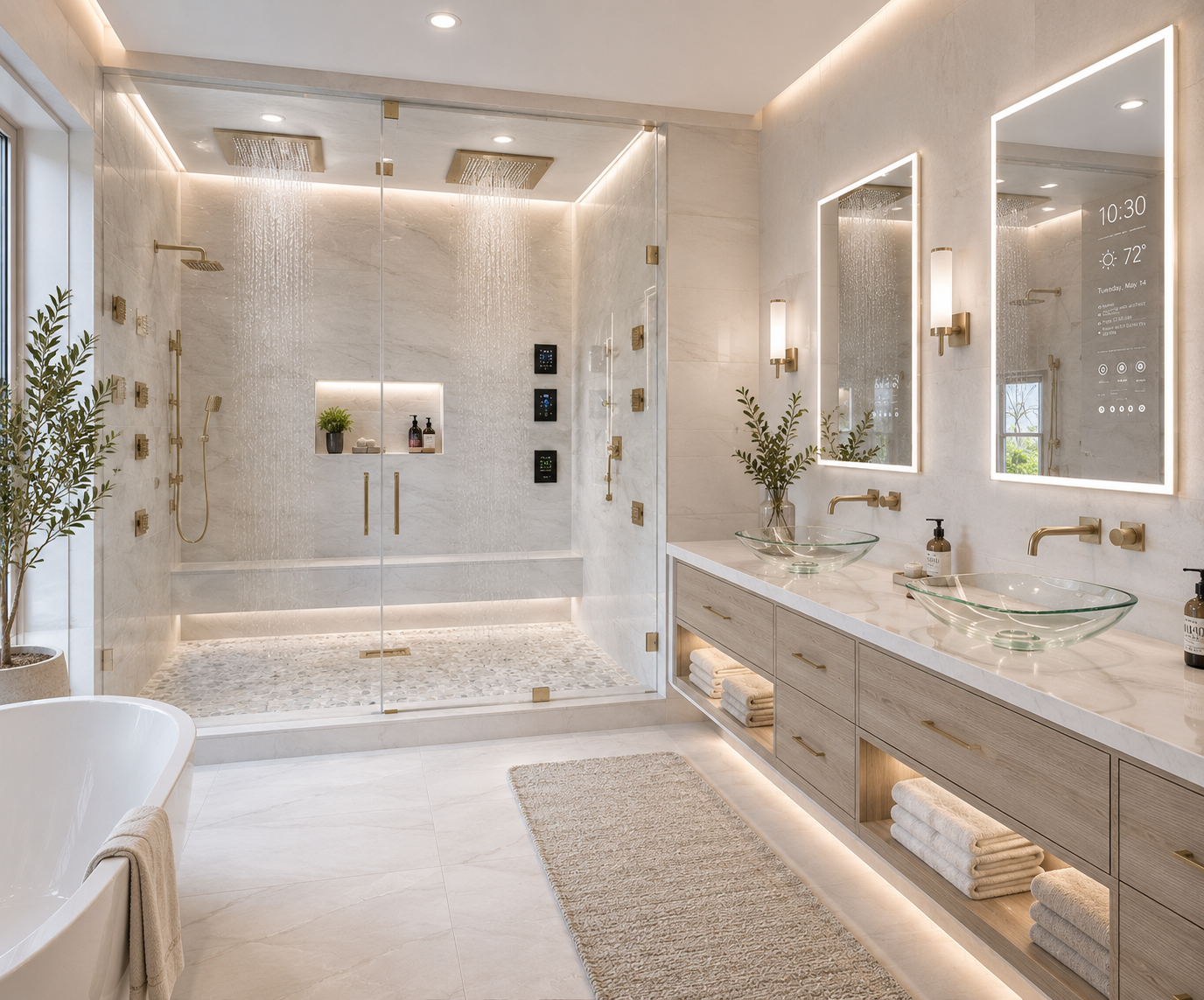 LUXURY SPA INSPIRED MASTER BATHROOM UPGRADE| ST CHARLES MO | JUST BATHROOMS 636 LUXURY SPA INSPIRED MASTER BATHROOM UPGRADE| ST CHARLES MO | JUST BATHROOMS 636