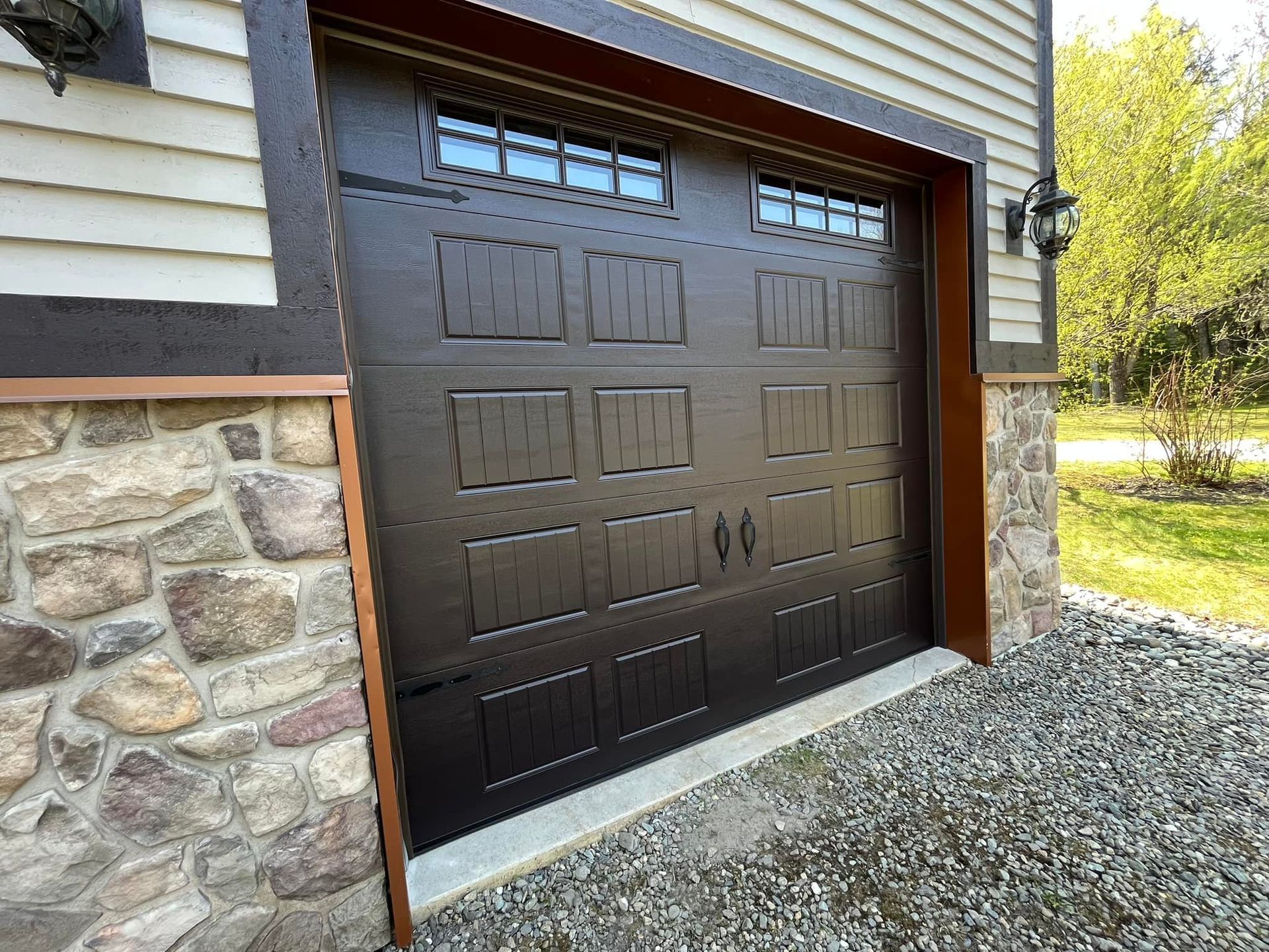 peinture porte de garage