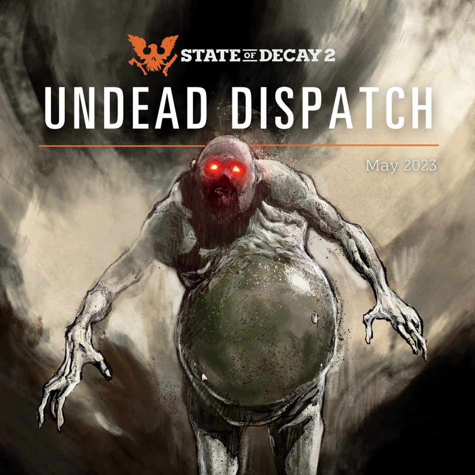 Bloater zombie with title 