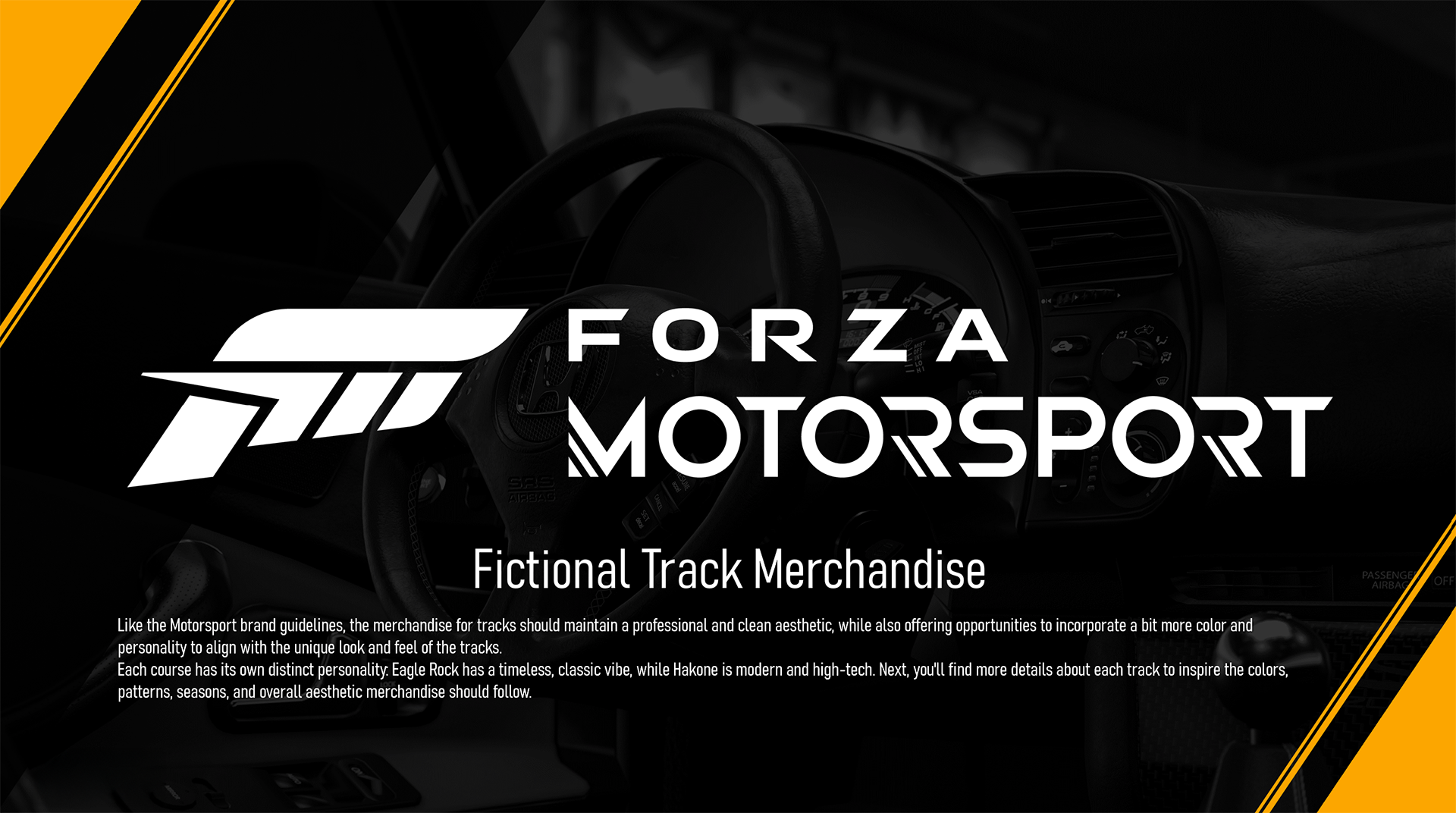 Forza Motorsport logo with title
