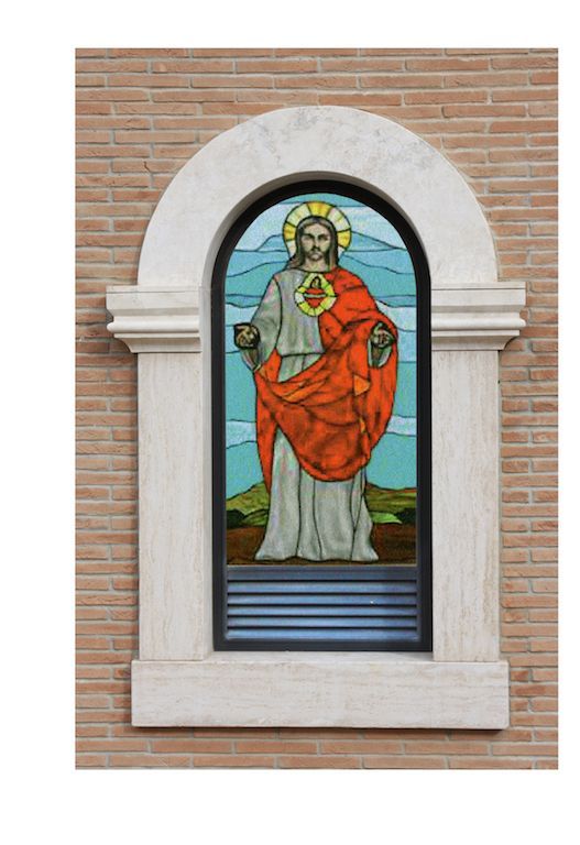 vetrate artistiche per tombe