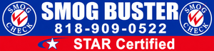 BD's Auto Repair logo with a white pickup truck on a red and black emblem