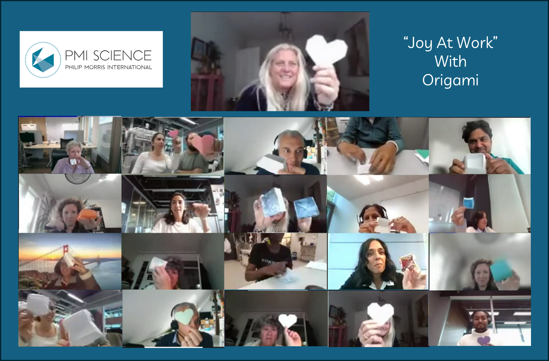 Phillip Morris creative team building workshop testimonial