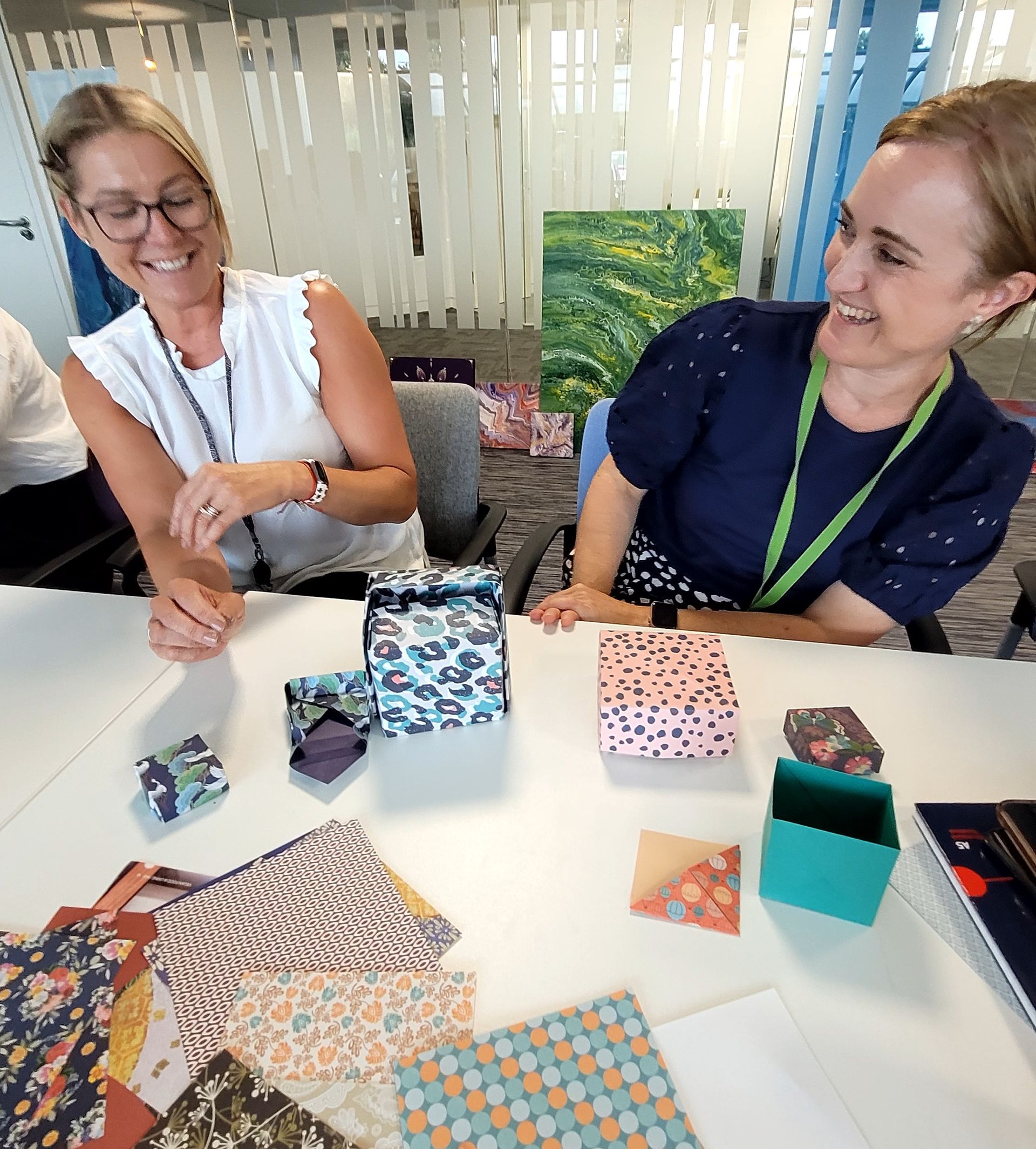 Ocado creative team building workshop testimonial