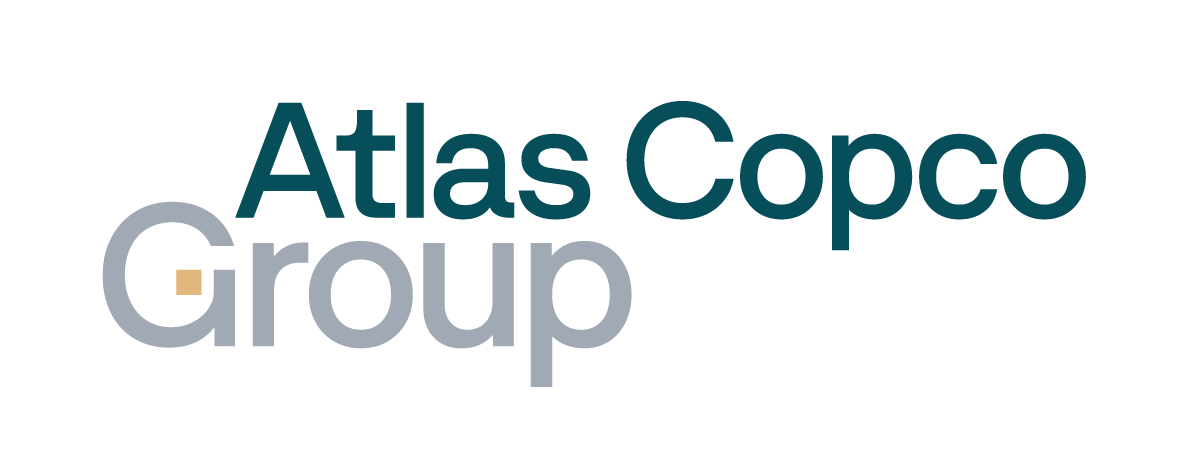 Atlas Copco Group logo as a client of Crafty Team Building. They chose eco origami and an origami workshop for a leadership team