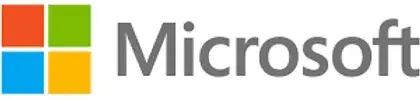 Microsoft logo and a client of Crafty Team Building