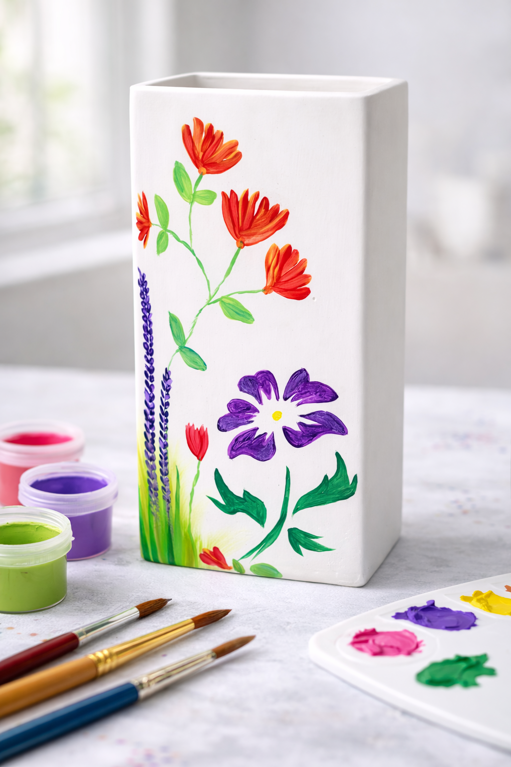 Corporate pottery workshop