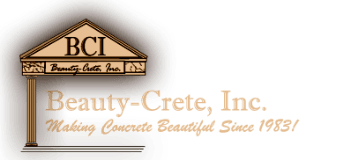 Logo for Beauty-Crete, Inc. featuring a wooden-style structure with