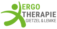 Ein grünes Logo für ein Unternehmen namens Ergo Therapie Gietzel & Lemke.