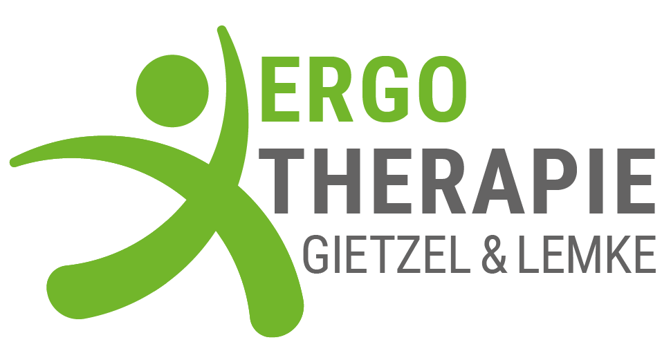 Ein grünes Logo für ein Unternehmen namens Ergotherapie Gietzel & Lemke
